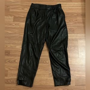 Leather pants